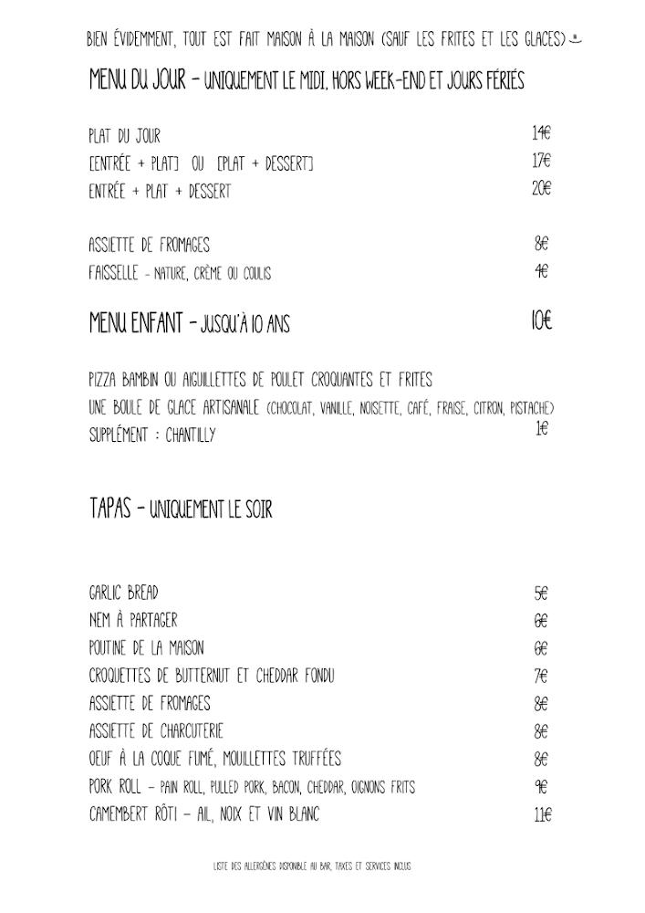 La Maison - Menu Image 1